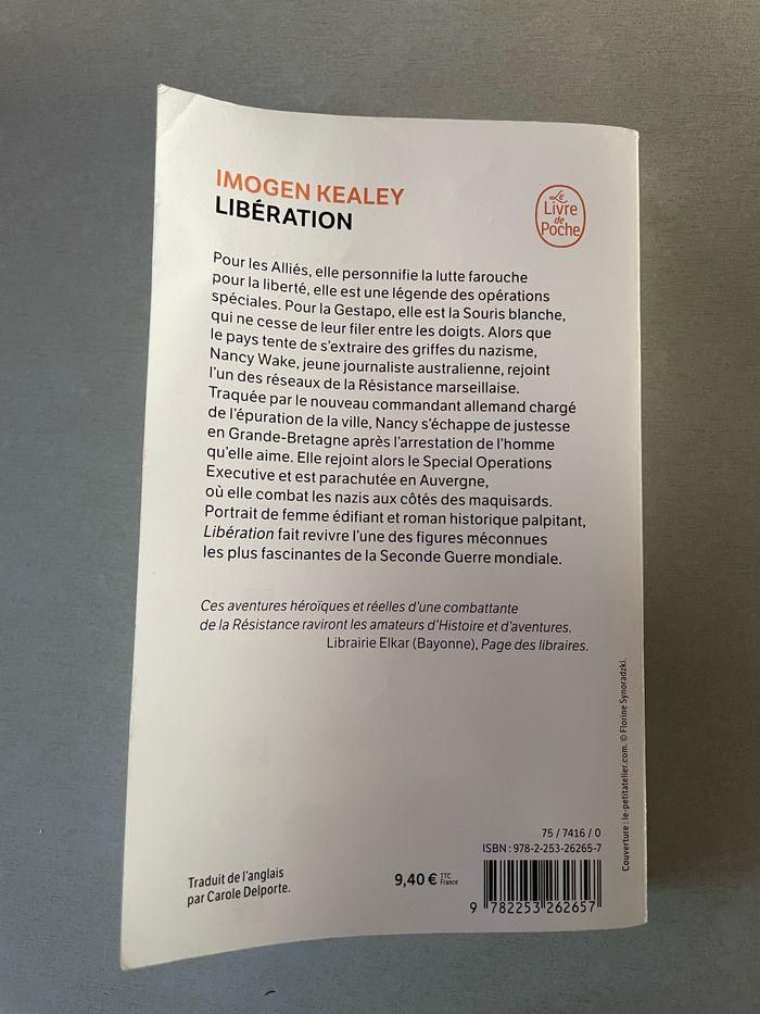 Livre « Libération » de Imogen Kealey - photo numéro 2