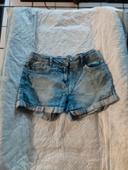 Short en jean fille