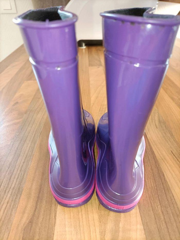 Bottes de pluie violette 24-25 - photo numéro 5