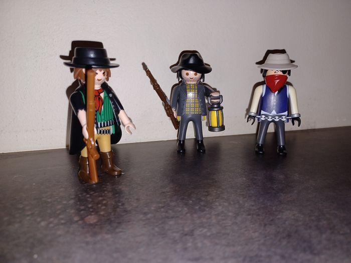 Playmobil western lot de 3 bandits - photo numéro 2