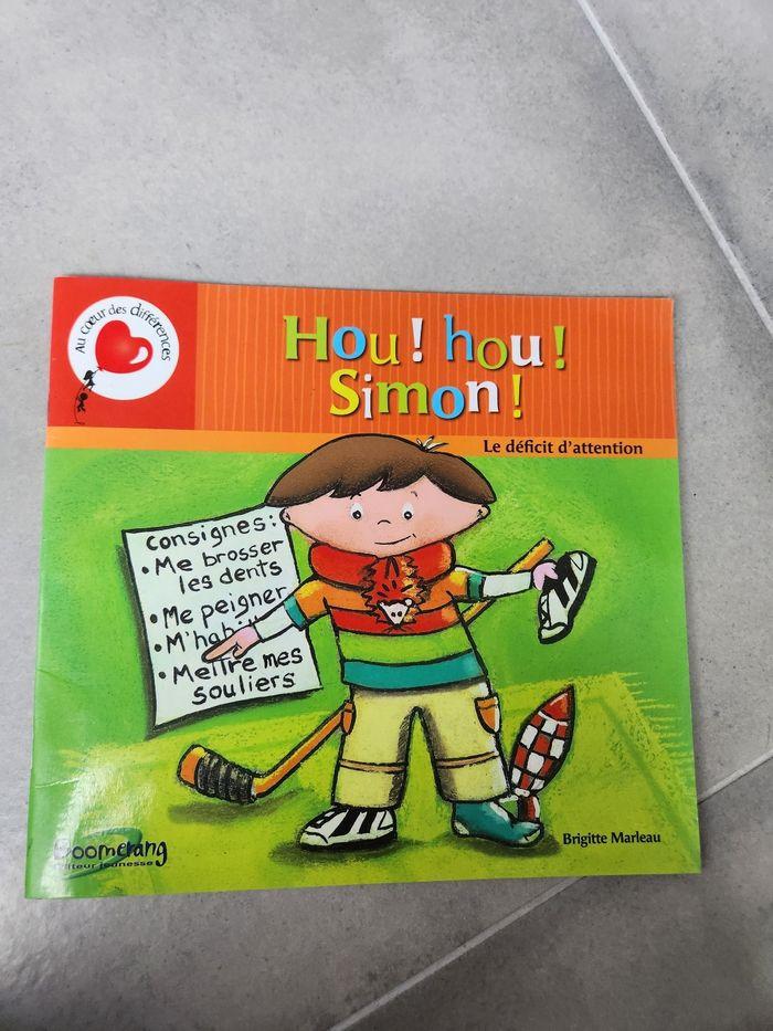 Livre enfant : Hou ! HOU! simon - photo numéro 1