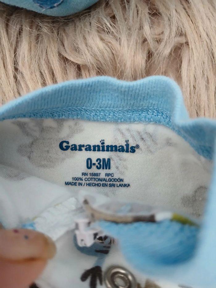 Pyjama garçon Garanimals taille 0/3 mois - photo numéro 4