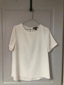 T-shirt, fluide blanc taille 36