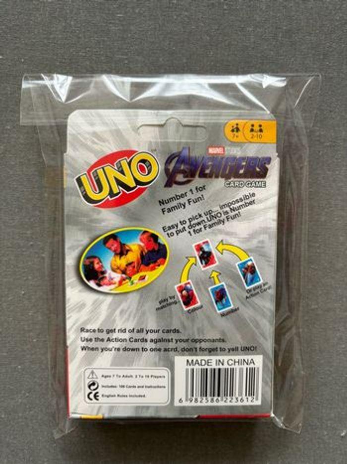 Uno « Avengers » - photo numéro 3