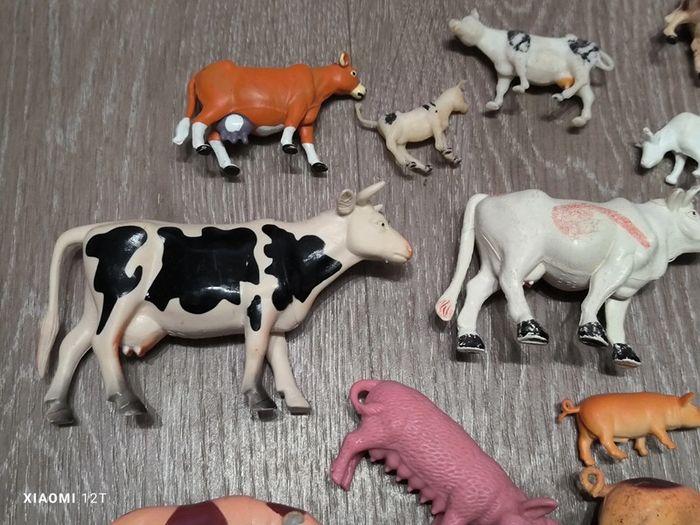 Lot figurines animaux de la ferme - photo numéro 2