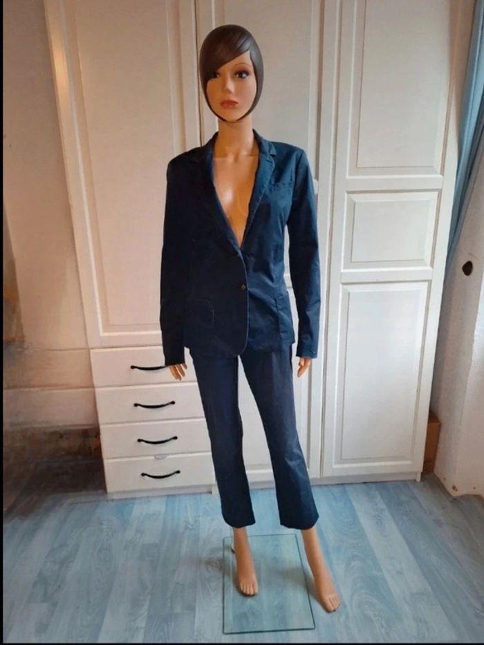 Ensemble tailleur femme bleu marine Tommy Hilfiger - photo numéro 14