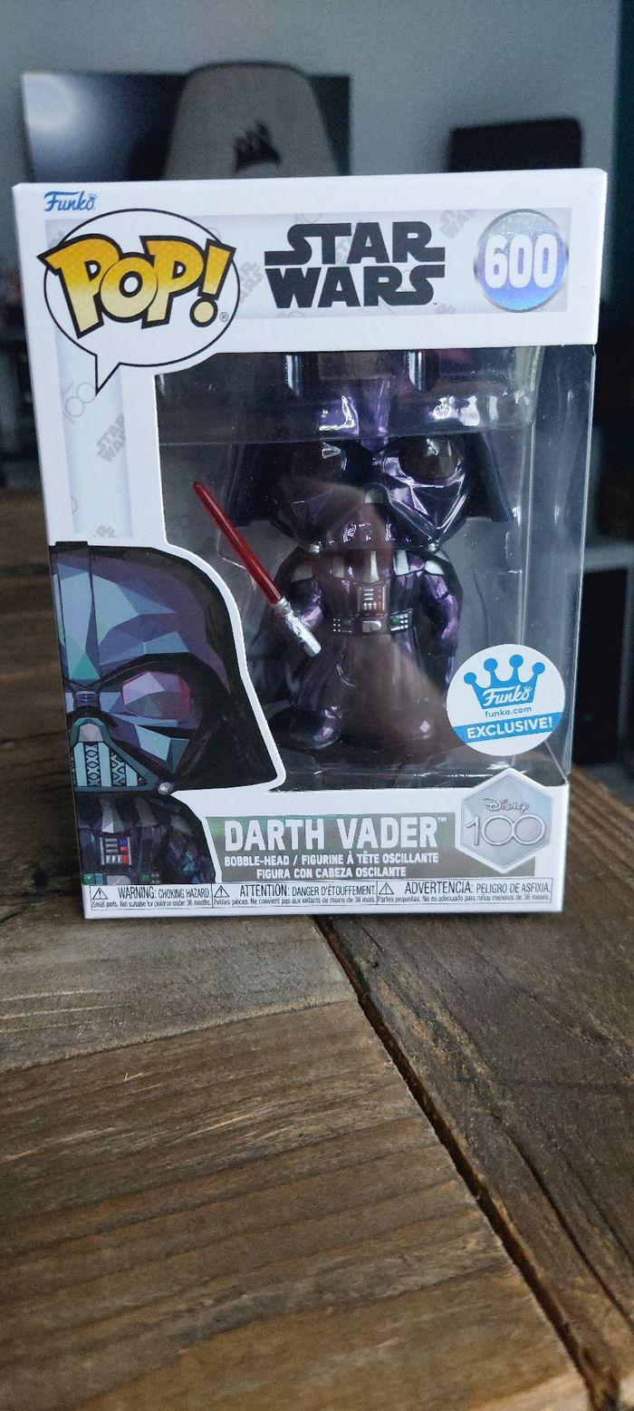 Funko Pop Disney 100 Star Wars [600] - Darth Vader (Facet) - photo numéro 1