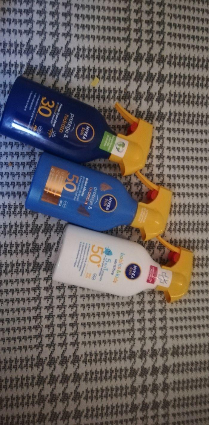 Crpem  solaire Nivea  pour bebe et adult - photo numéro 4