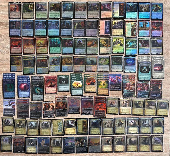 Lot de 700 cartes lord of the rings ( seigneur des anneaux) magic the gathering ENG - photo numéro 15