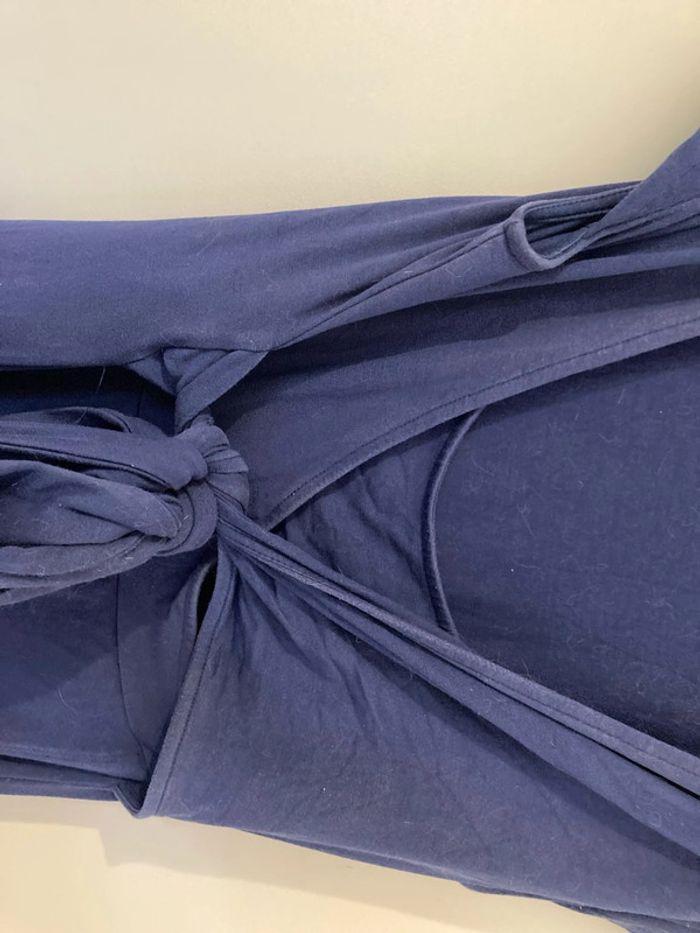 Robe bleu allaitement - photo numéro 4