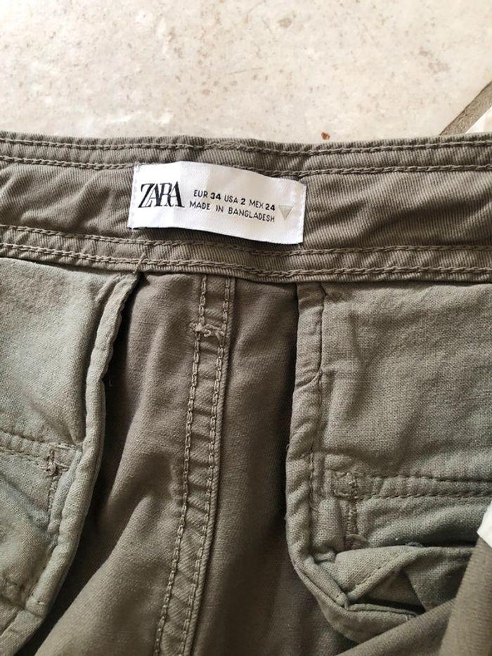 Pantalon cargo zara - photo numéro 2