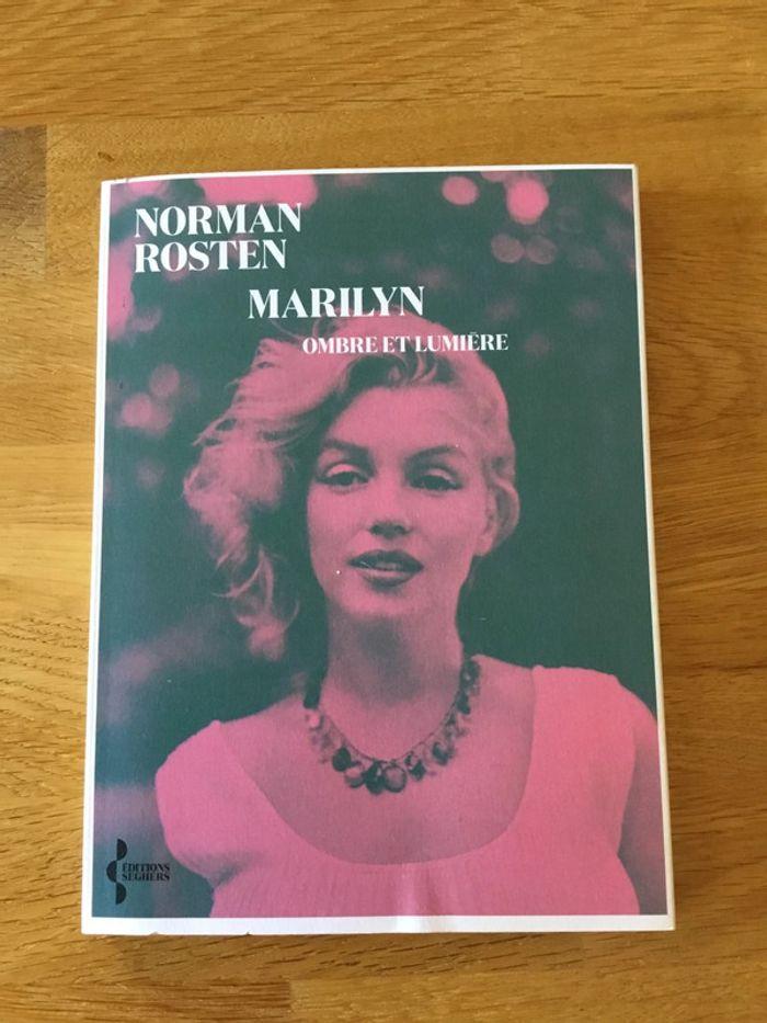 Marilyn Ombre et Lumière de Norman Rosten - photo numéro 1