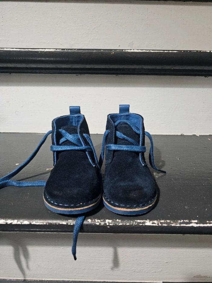 Chaussures bleues Obaibi taille 21 - photo numéro 1