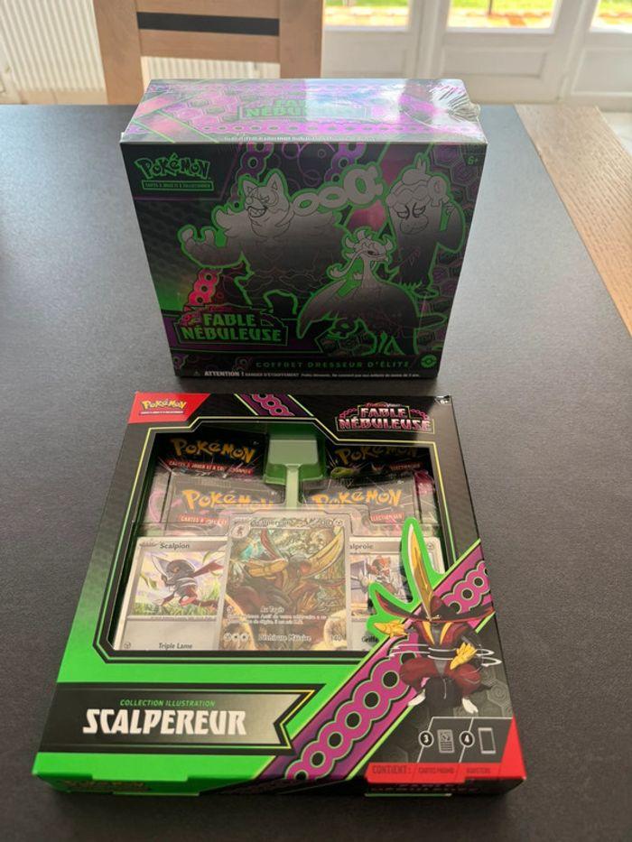 Lot coffret scalpereur + etb Fable Nébuleuse - photo numéro 1