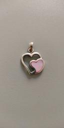 Pendentif coeur argent