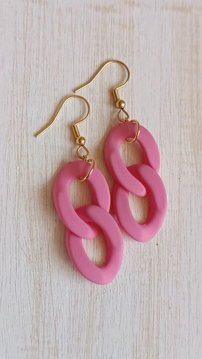 Jolies boucles d'oreilles tendances - photo numéro 2