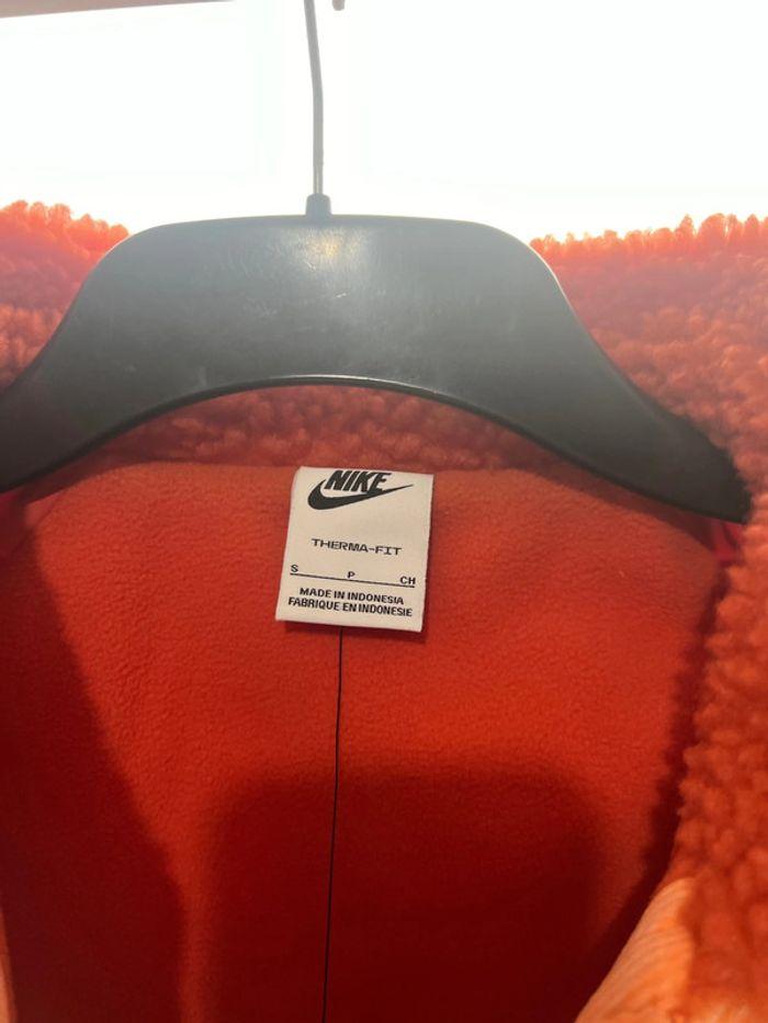 Veste Nike therma fit femme taille S orange - photo numéro 4