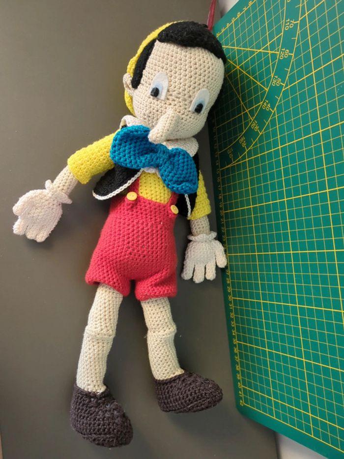 peluche Pinocchio crochet - photo numéro 4