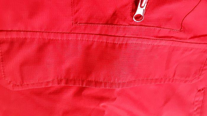 Vêtement mixte garçon fille blouson veste rouge à capuche Outdoor jacket 5 ans - photo numéro 2