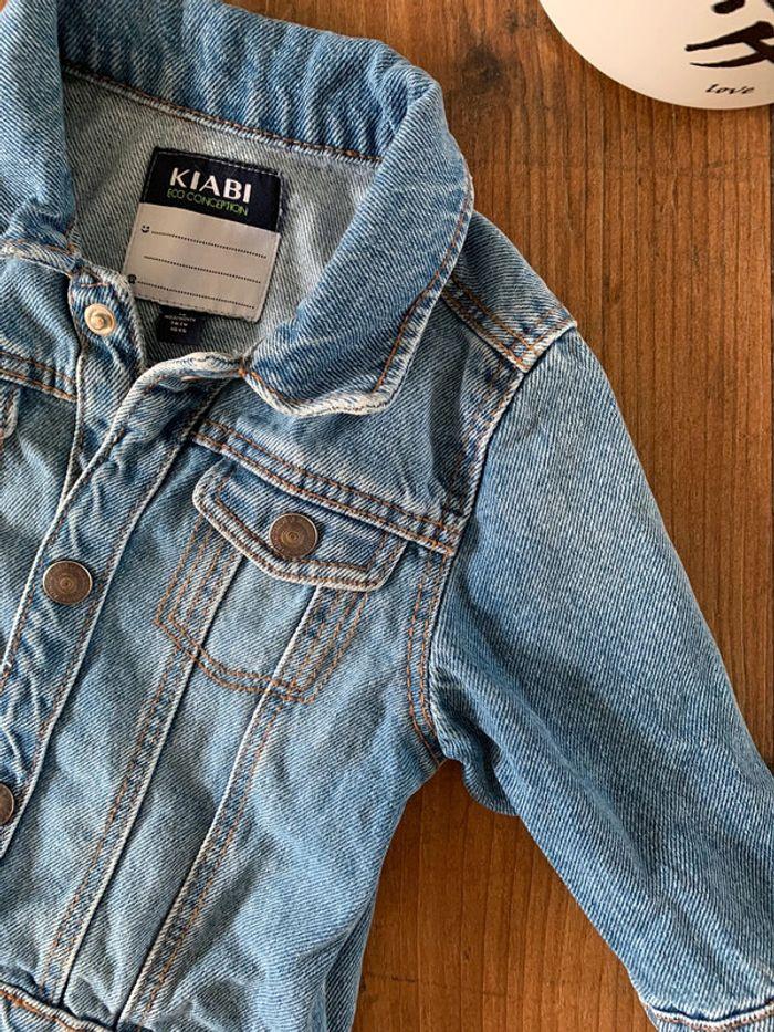 Veste en jean bébé garçon Kiabi 12 mois - photo numéro 3