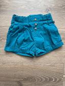 Short bleu canard taille 12 mois