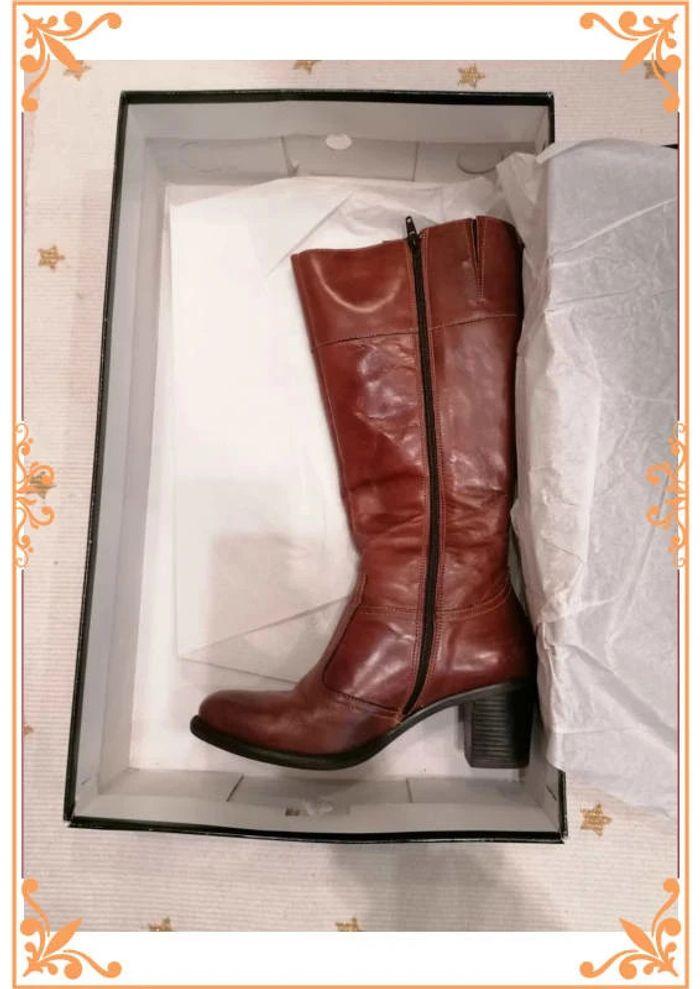 Bottes en cuir 37 - photo numéro 10