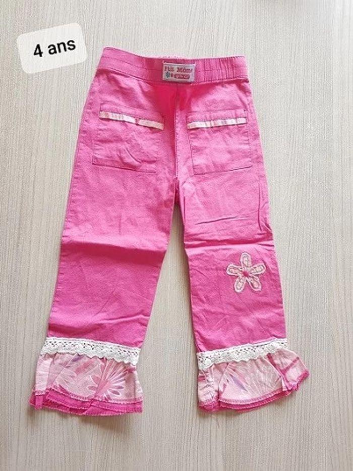 Pantalon 4 ans fille