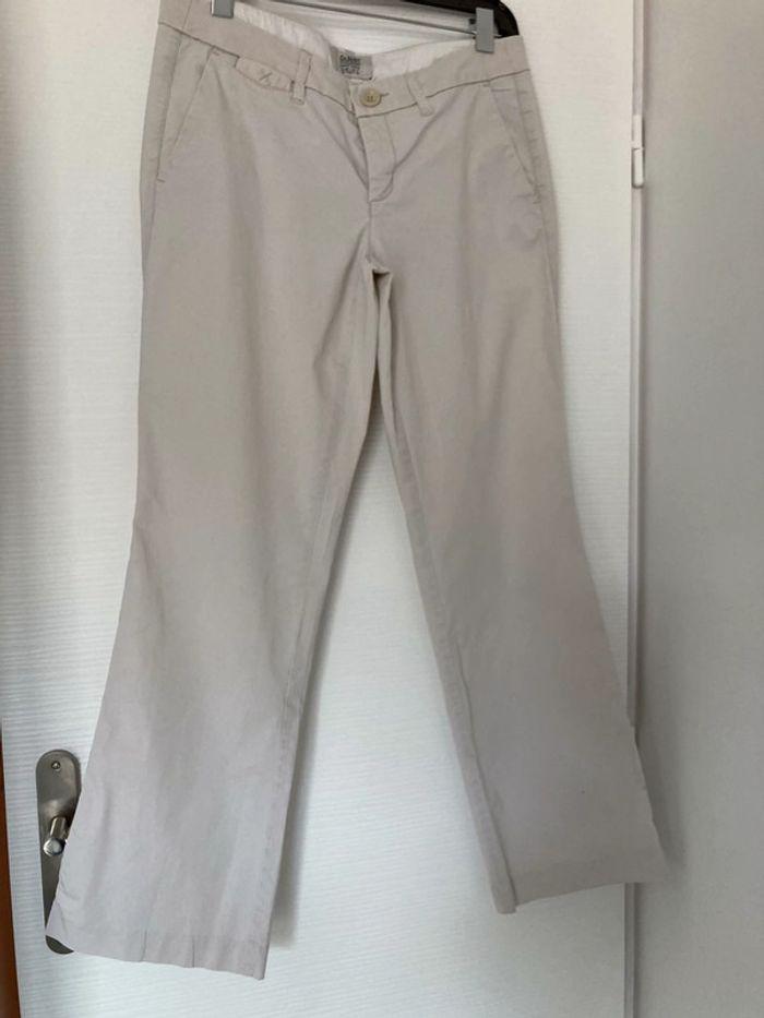 Pantalon esprit beige taille 42 - photo numéro 1