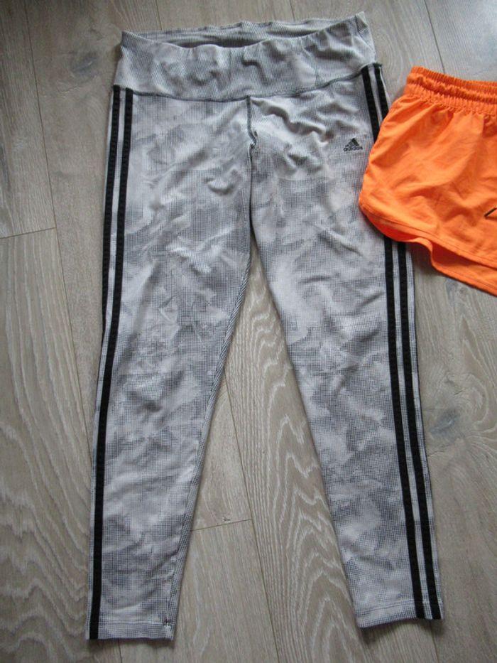 lot legging de sport adidas et short taille M tbe - photo numéro 6