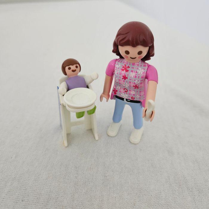 Playmobil bébé et sa maman - photo numéro 2