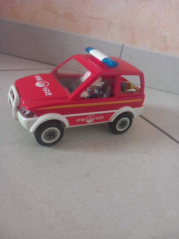 Voiture de pompier playmobil 4822 - photo numéro 1