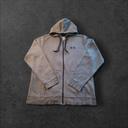 Veste zip Gris Under Armour Taille XL Logo Thermocollant