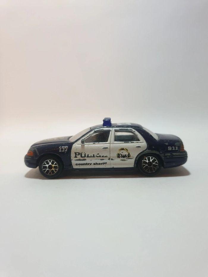 RealToy Ford Crown Victoria Police Anti Crime 132 Bleu/Blanc - photo numéro 11