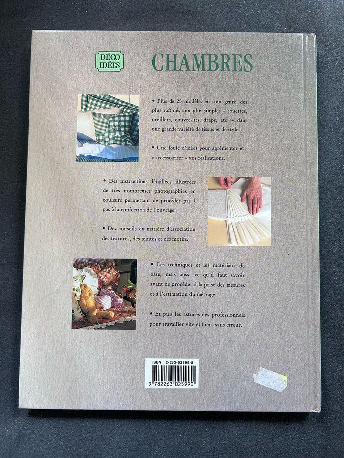 Livre Titre : Chambres: couettes, draps, oreillers... - photo numéro 2