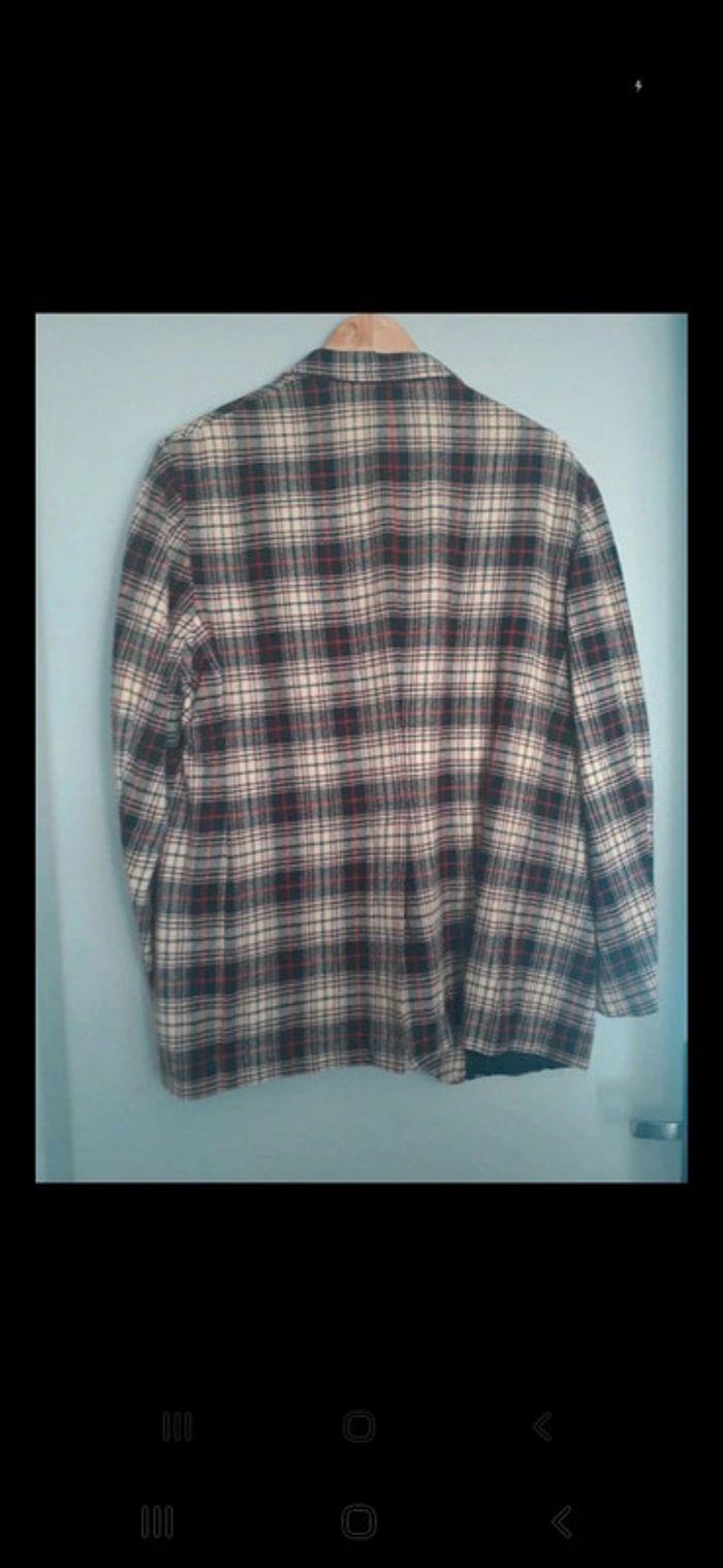 Veste homme en tweed.  Tartan/ ecossais.  Taille XL - photo numéro 5