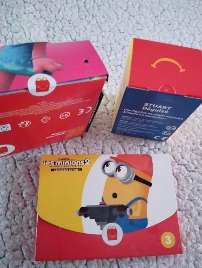 Lot de 3 boîtes de jouets McDonald's - photo numéro 2