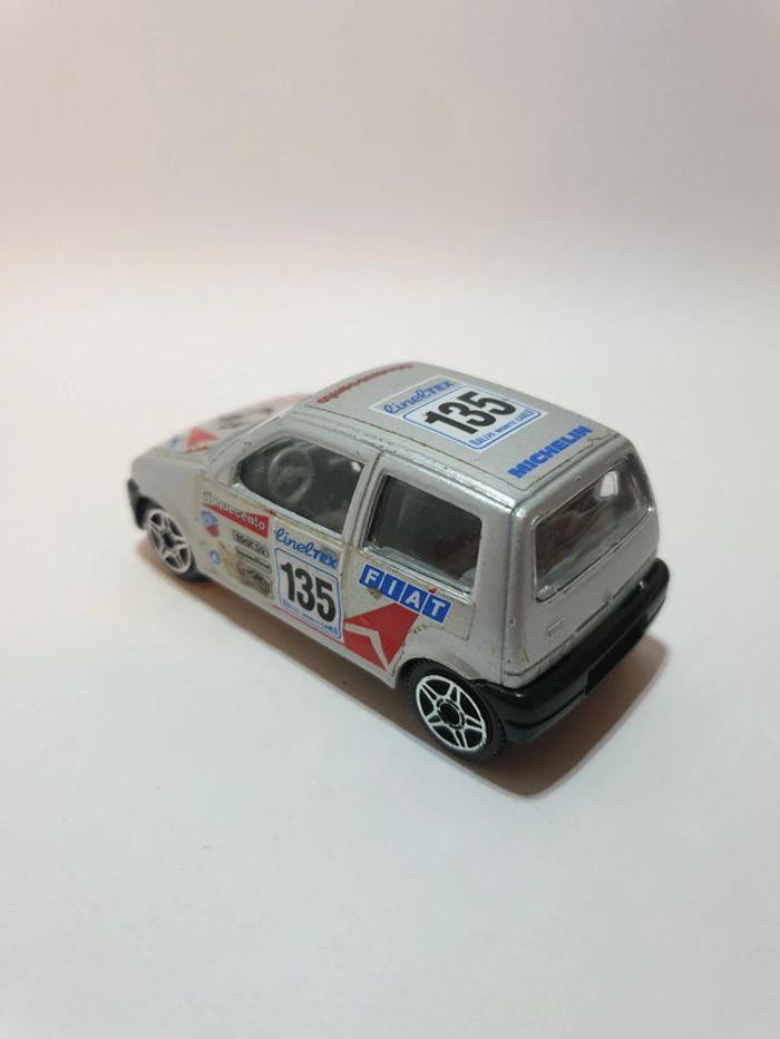 Burago Fiat Cinquecento, Rallye Monte Carlo, 1/43, Made in Italy - photo numéro 8