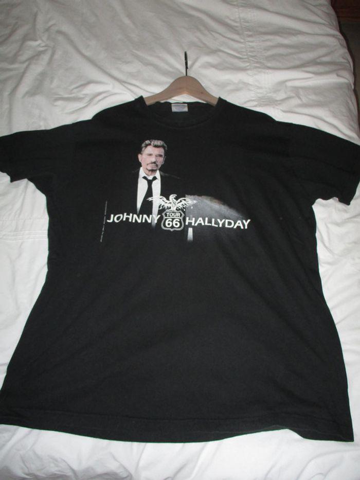 tee shirt johnny halliday - photo numéro 1