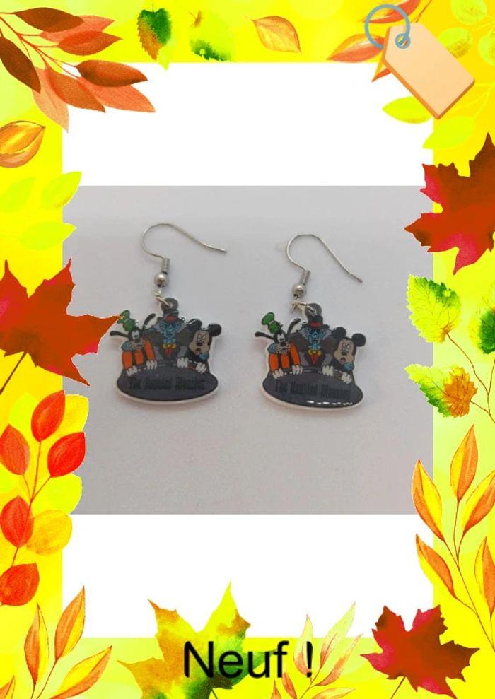 Paire de boucles d oreilles Halloween The Haunted Mansion - photo numéro 2