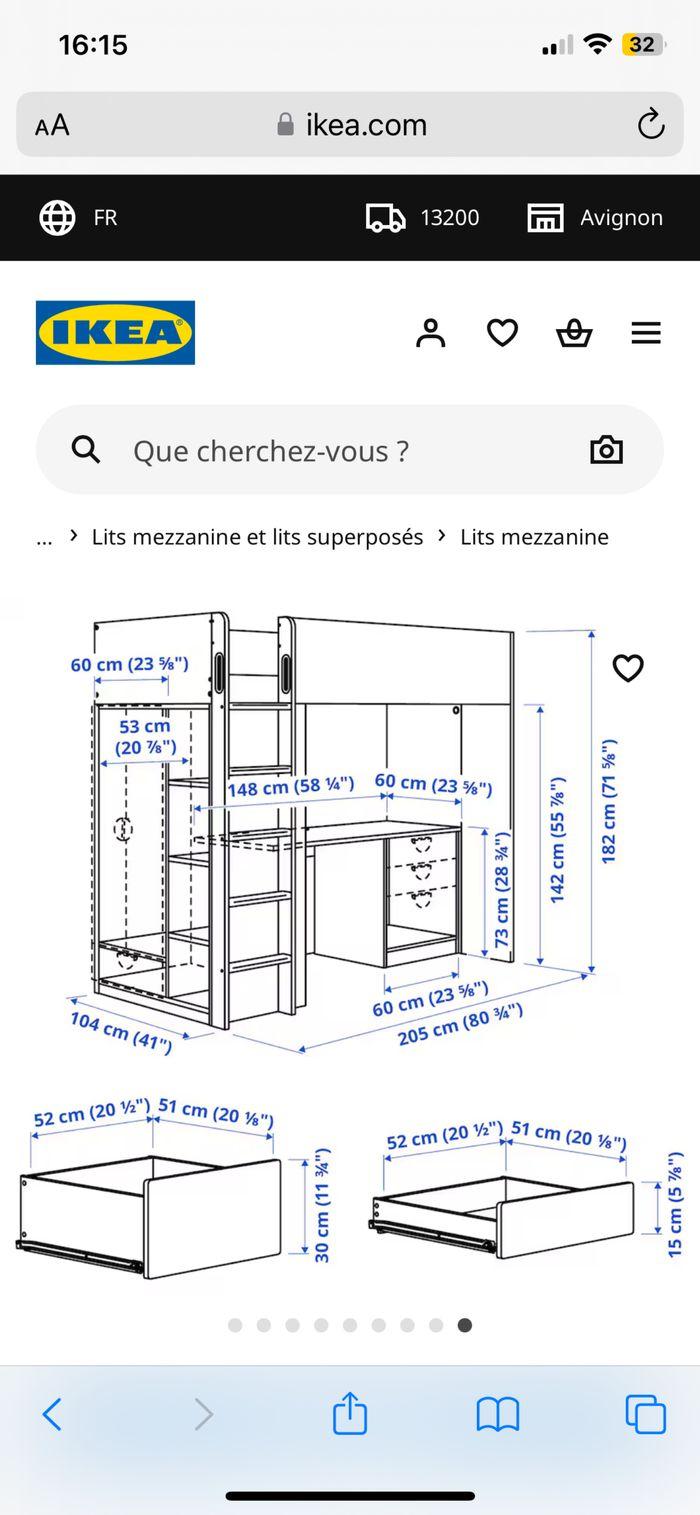 URGENT Lit mezzanine enfant - photo numéro 8