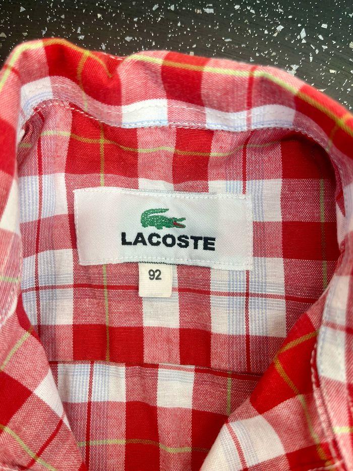 Chemise Lacoste garçon 3 ans - photo numéro 5