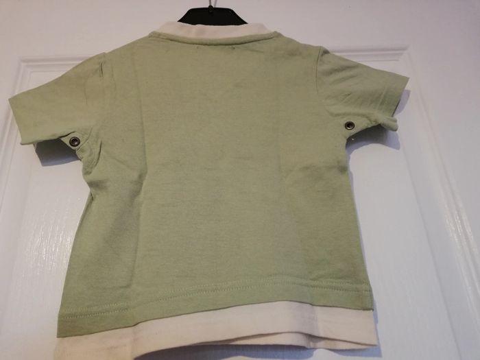 Tee shirt vert clair 2 ans - photo numéro 3