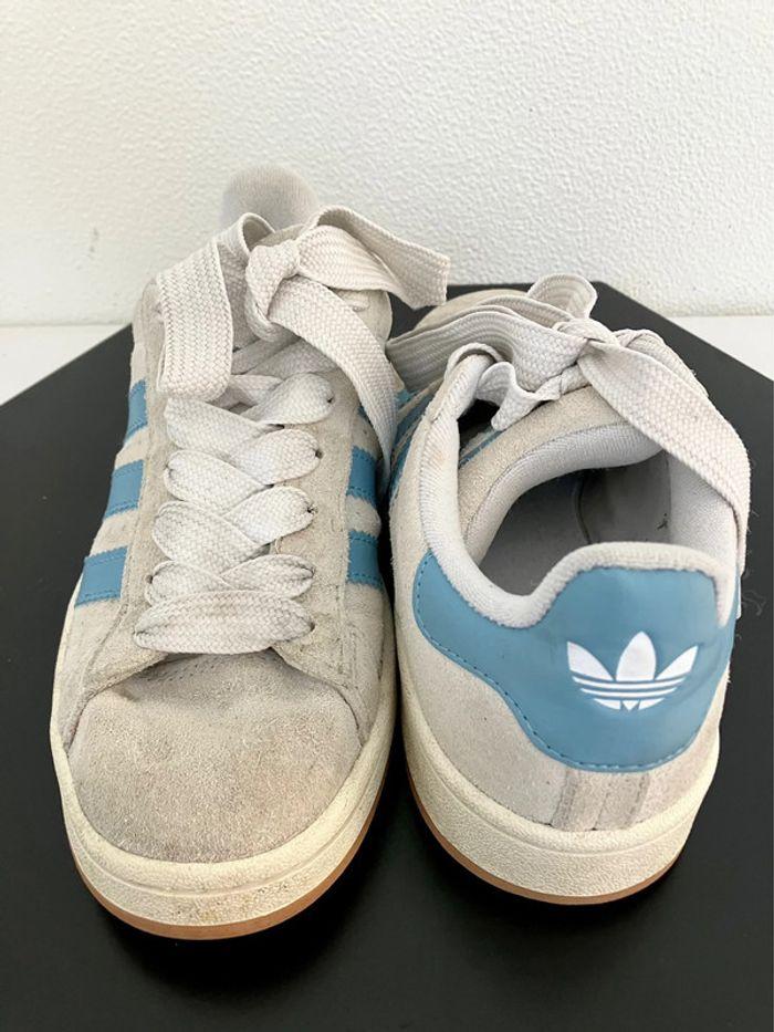 Adidas Originals Campus 00s Grey/Turquoise - photo numéro 3