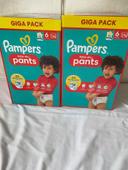 Un giga pack couche Pampers taille 6