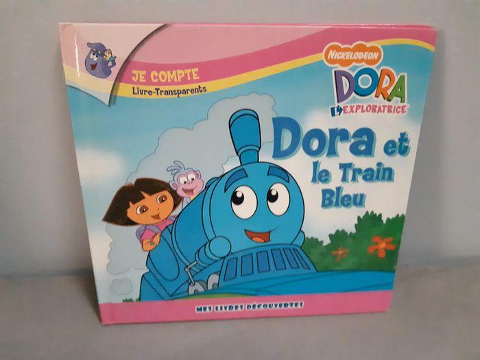 Livre Dora l'Exploratrice Mes livres découvertes Dora et le Train Bleu