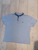 Polo ted lapidus bleu ciel courtes manches taille M