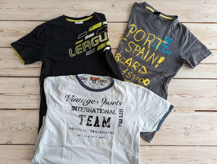 Lot de 3 t shirt garçons - photo numéro 1