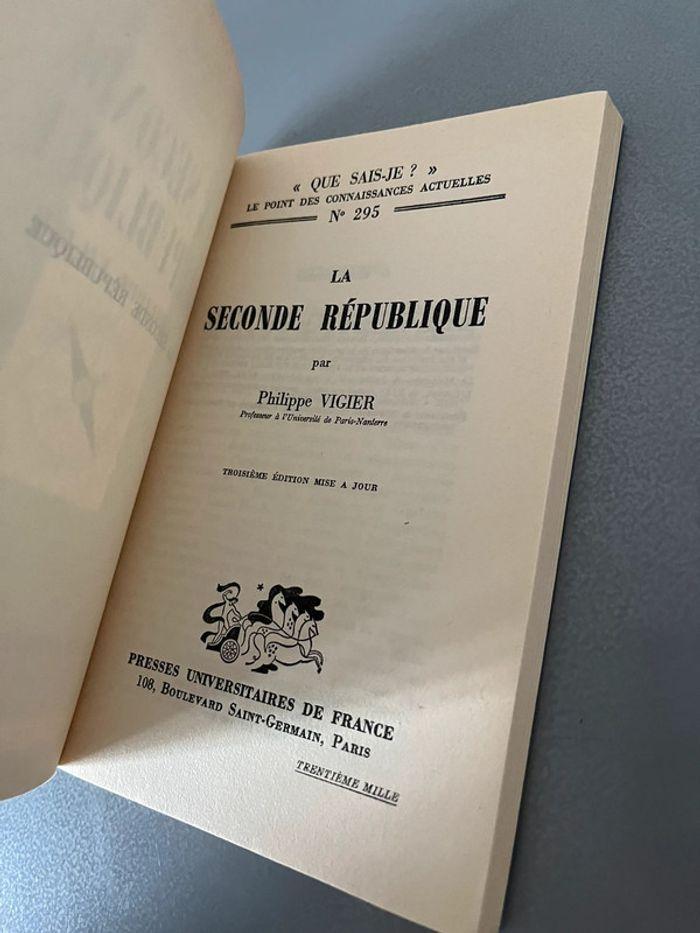 Que sais-je ? 295 La Seconde République - photo numéro 2