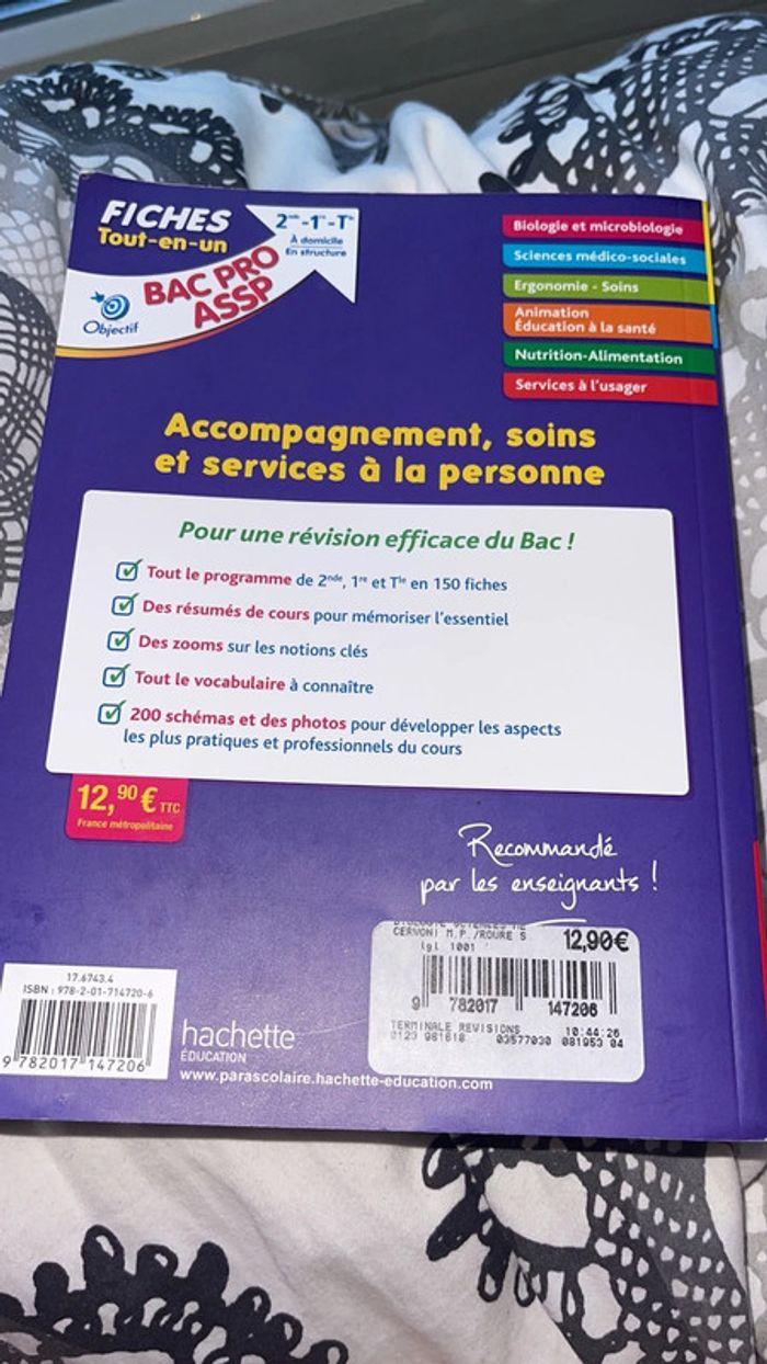 Livre révision bac pro assp - photo numéro 2