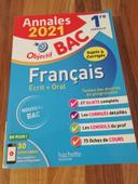 Annales 2021 bac français